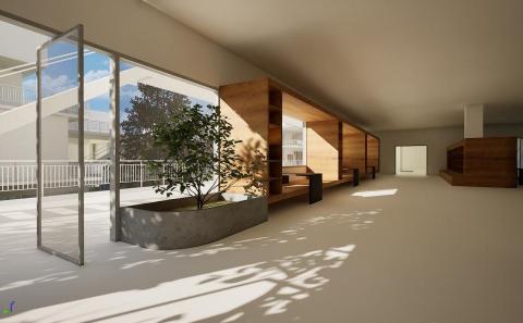 林品婕 - 畢制室內建模渲染