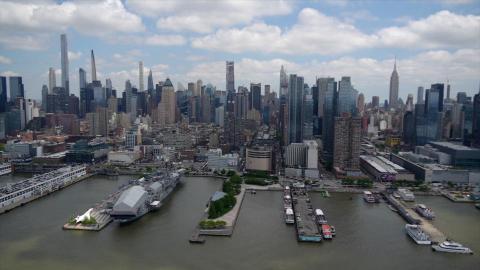 宋昇樺 - 紐約直升機上的空拍照
