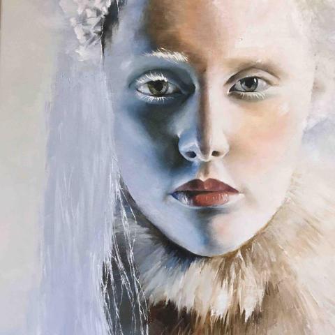 ZoeyYe  - 油畫人像