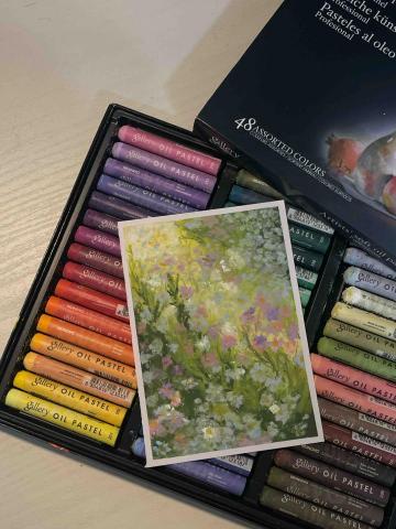 鍾佳恩 - 蠟筆畫