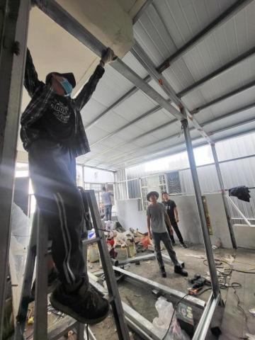 鑫泓工程 - 鐵皮施工