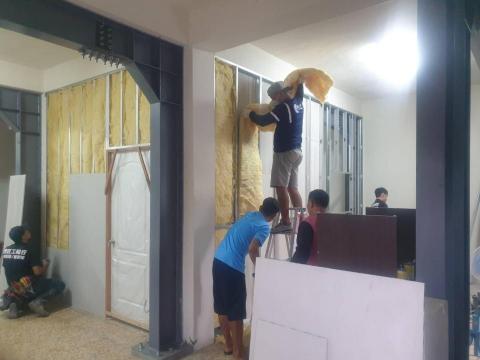 鑫泓工程 - 輕隔間 乾式 施工