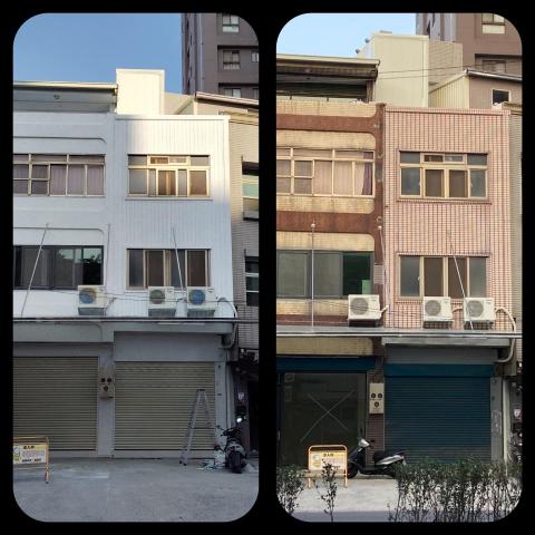 銳聯工程行 - 室外牆拉皮整平塗裝含浪板-多彩仿石漆 銳聯工程行 - 室外牆拉皮整平塗裝含浪板-多彩仿石漆