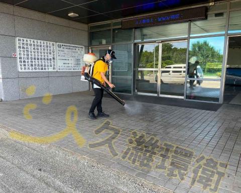 久濰環衛有限公司 - 台鐵消毒(噴霧機處理)