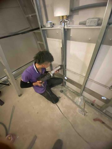 承翔科技有限公司 - 桃園市政府社會局-平鎮第一市場整修工程-給水管路配置