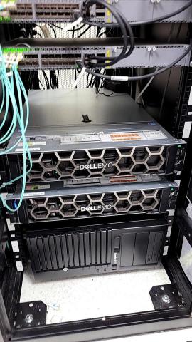 寶力科技服務有限公司 - Firewall and Server HA 光纖整理. 