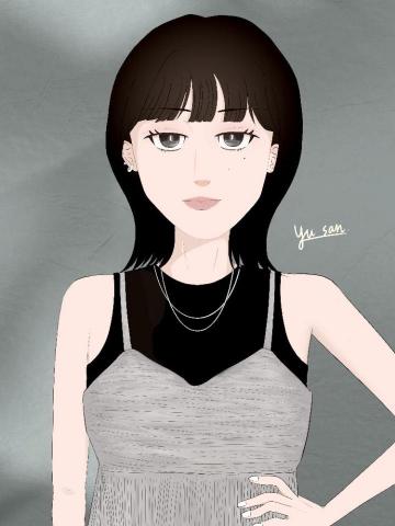 Yu san - 精緻半身圖