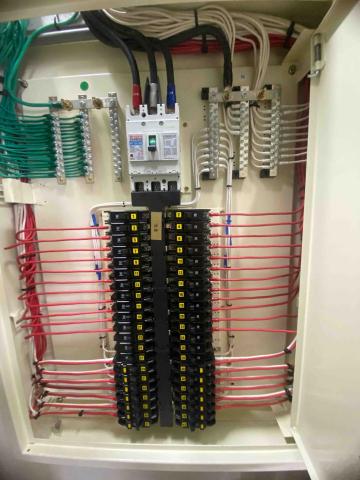 承翔科技有限公司 - 桃園市政府社會局-平鎮第一市場-低壓電配置