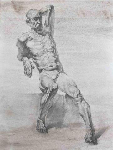 周鑫辰 - 人體素描臨摹