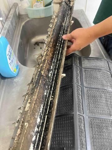 慈恩專業清潔 - 高雄楠梓區小林眼鏡行冷氣清洗