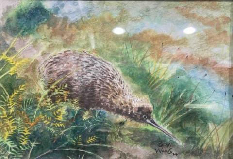 Uart藝術工作室 - 柚子老師插畫-奇異鳥-水彩色鉛筆 Uart藝術工作室 - 柚子老師插畫-奇異鳥-水彩色鉛筆