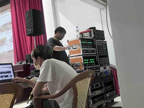 翰聲工作室 - 音控按照規定表來做連結?