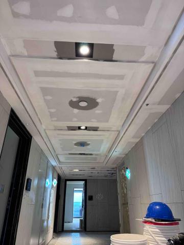 楷詰批土油漆 - 造型天花板