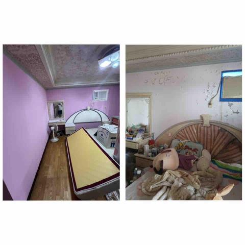 樺暐裝潢油漆工程行 - 床頭軟墊拆除整平+上漆
全室裂痕舊漆修補+改色