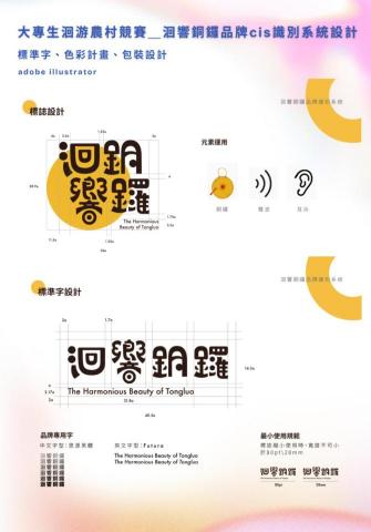 鍾昀蓁 - logo CIS識別系統