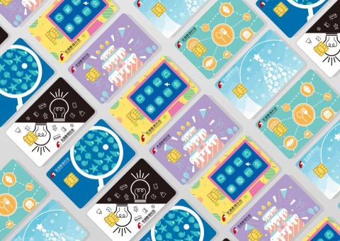 施欣妤 - 卡片設計，以繽紛可愛的風格呈現卡片