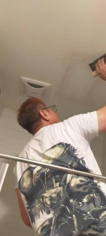 福音工程 - 浴室天花板查修開洞復原