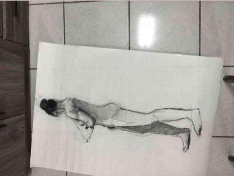 王思棋 -  炭筆速寫