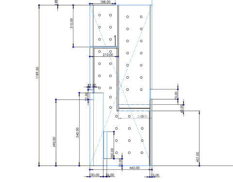 侯棨森 - 室內設計2D圖
