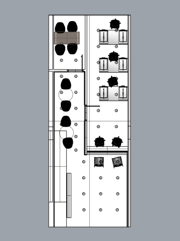 侯棨森 - 室內設計2D圖