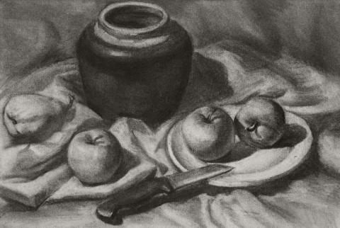 彭光維 - 素描示範作品