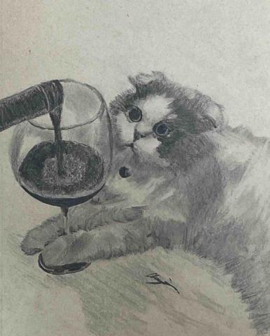 Chewy（英文翻譯/素描自由接案） - 動物素描