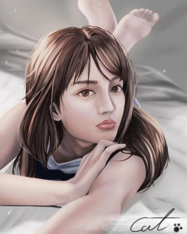 Cat - 人物臨摹