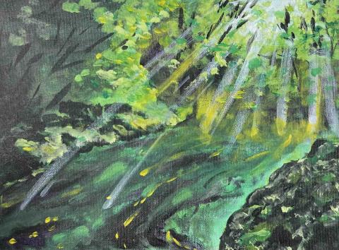 Yumi - 學生壓克力作品