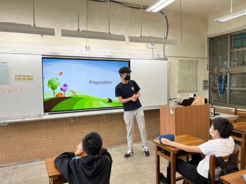 Jamie Yu - 國1小班1，這是以更多的中文為教學的班別。