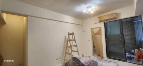 你為什麼不問問神奇海螺呢 - 新竹縣新豐鄉，社區：理想國，全室乳膠漆，第二道