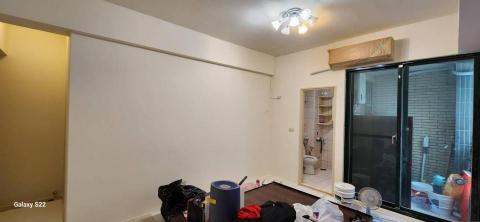 你為什麼不問問神奇海螺呢 - 新竹縣新豐鄉，社區：理想國，全室乳膠漆+夢幻紫跳色