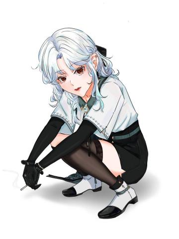 朝暮（Zhoamu) - 人物全身繪製（無背景）