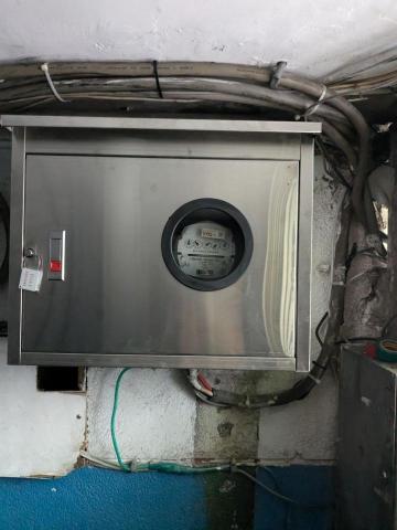 承家水電工程行 - 施工完成，準備送台電封印錶籤