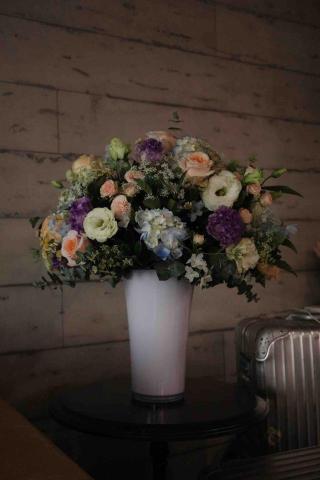 Annie - 圓形盆花