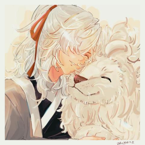 朝暮（Zhoamu) - 遊戲二創 
角色：崩壞：星穹鐵道 景元
