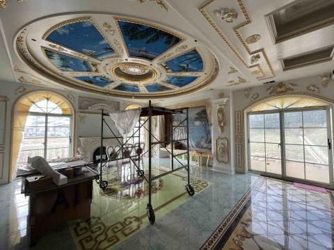 寒藝靈彩有限公司 - 別墅天花板-餐廳(一般視角) 寒藝靈彩有限公司 - 別墅天花板-餐廳(一般視角)