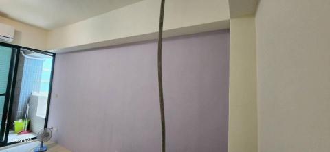 你為什麼不問問神奇海螺呢 - 新竹縣新豐鄉，社區：理想國，全室乳膠漆跳色