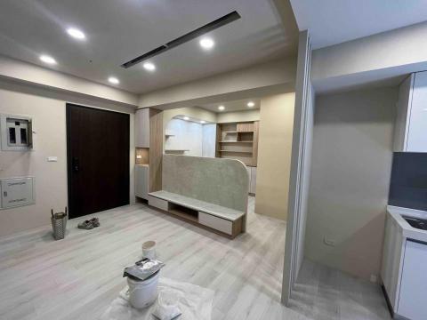 小Q  油漆工程 - 裝潢場完成