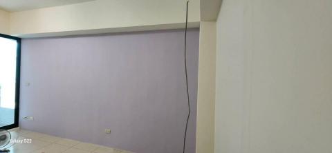 你為什麼不問問神奇海螺呢 - 新竹縣新豐鄉，社區：理想國，全室乳膠漆+夢幻紫跳色