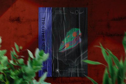 Min Chen - 《彼岸 The Other Side》展覽海報設計