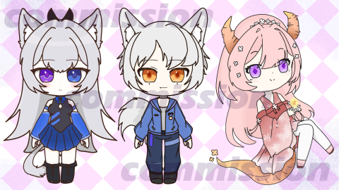 安夏夏 - Q版人物設計