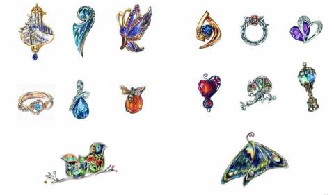 曇華 Dorje 心靈工作坊 - 珠寶臨摹 - 手繪 曇華 Dorje 心靈工作坊 - 珠寶臨摹 - 手繪