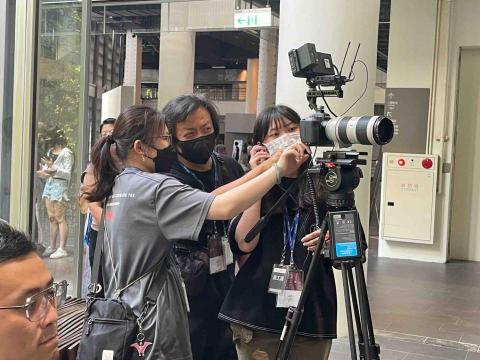 李怡君 - 拍攝現場照