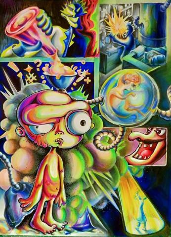 Sheena  - 麥克筆插畫