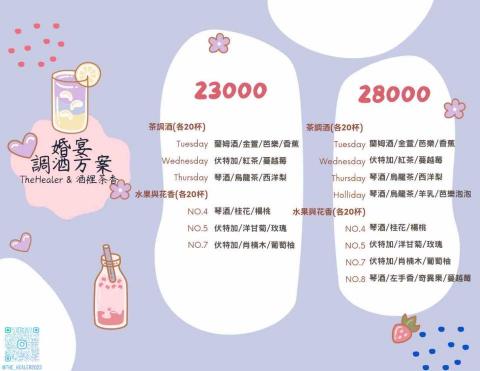 Kyu Tea -酒裡茶香 - 目前已經在跟婚禮公司談合作的專案