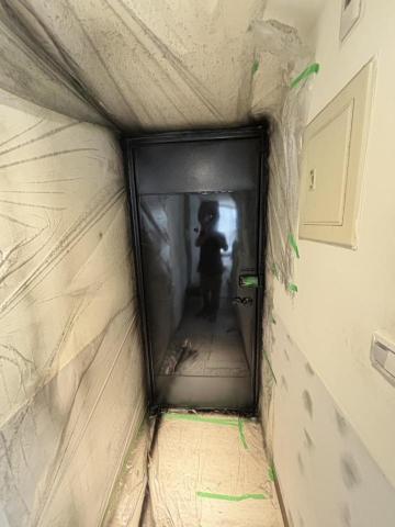 室內油漆工程與輪框噴鍍阿北 - 住家大門噴鍍工程