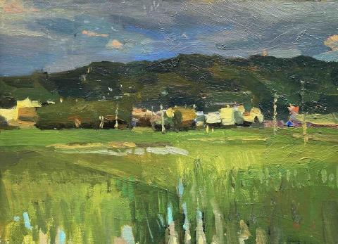 張書瑋 - 油畫風景寫生