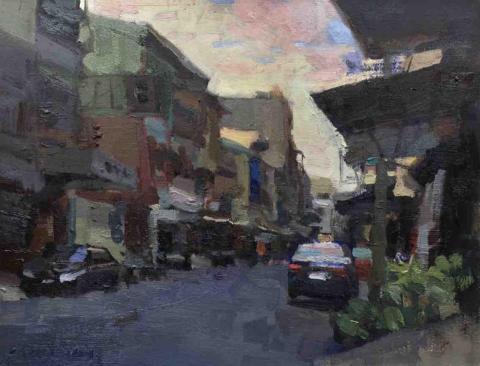 張書瑋 - 風景寫生/油畫