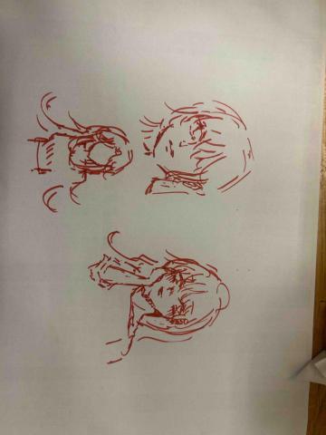 安娜 - 手繪 500$