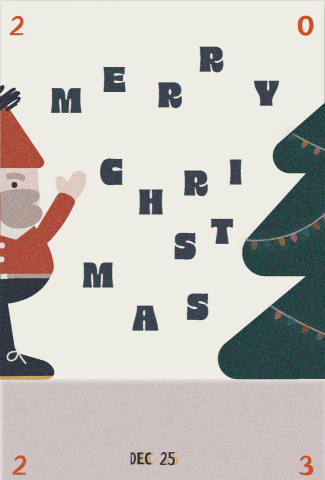 陳映蓁 - 聖誕賀卡